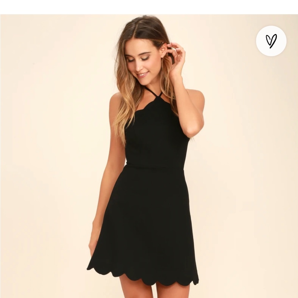 Black Skater Dress